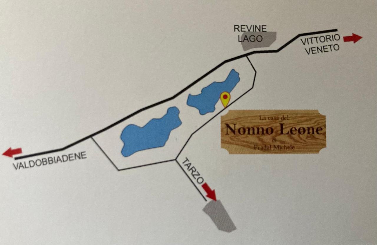 شقة Casa Del Nonno Leone Tarzo المظهر الخارجي الصورة
